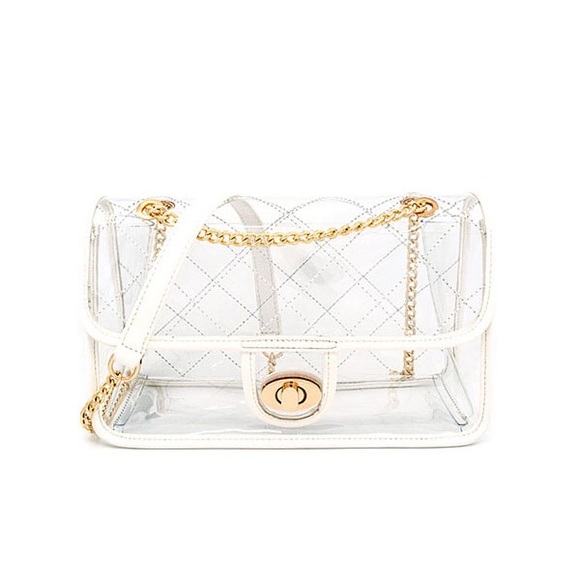 Transparent Chain Bag - Picture 2 of 3